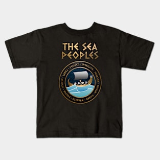 Sea Peoples Ancient Bronze Age Collapse History Kids T-Shirt